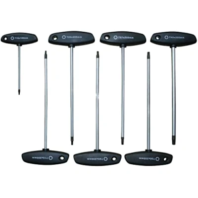Abbildung von SW Stahl 02020L Schraubendrehersatz 7 Torx T10, T15, T20, T25, T27, T30, T40 Display (Karton)