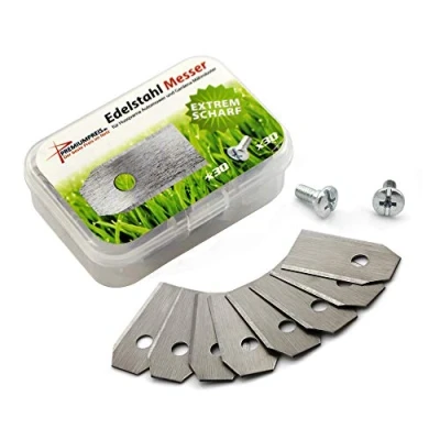 Abbildung von Ersatz Messer Klingen für Husqvarna Automower/Gardena Mährobotor (0,45mm) inkl. Schrauben Premiumpreis (30)