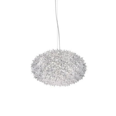 Abbildung von Kartell Bloom S1 LED Hängeleuchte G9, transparent