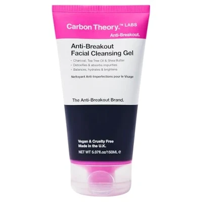 Abbildung von Carbon Theory Charcoal Facial Cleansing WASH Gesichtsreinigung, Größe: 150 ml,