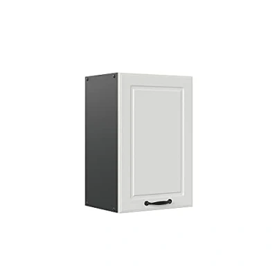 Abbildung von Vicco Hängeschrank R Line, Weiß Landhaus/Anthrazit, 40 cm
