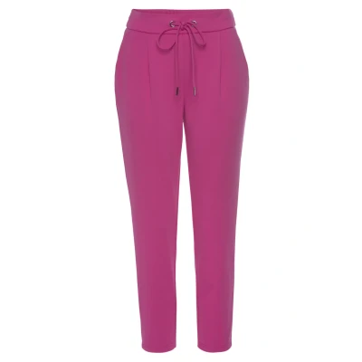 Abbildung von Lascana Schlupf Stoffhose, Damen, Größe: 42, Pink