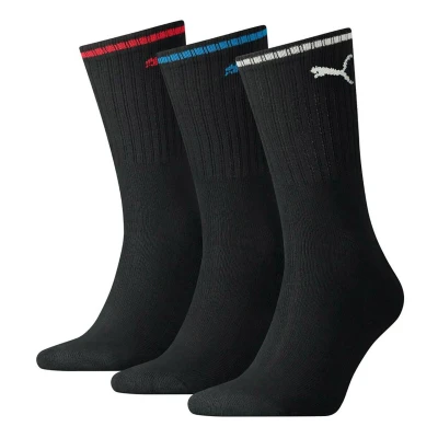Abbildung von Puma Unisex Crew Socken, Schwarz, 39/42 (3er Pack)