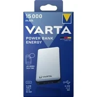 Abbildung von VARTA Power Bank Energy 15000 + Ladekabel 15000mAh Powerbank mit USB Type C mAh (3,7 V, 1 St)