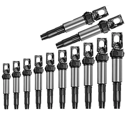 Abbildung von Frankberg 12x Zündspule Zündmodul Kompatibel mit E46 E90 E91 E92 E93 E39 E60 E61 F07 E63 E64 F13 E81 E82 E87 E88 F20 F21 7er X1 X3 X5 X6 Z3 Z4 M.i.n.i Replace# 12131712219