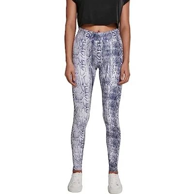 Abbildung von Urban Classics Ladies Pattern Leggings Hosen, Damen, Größe: Medium, White