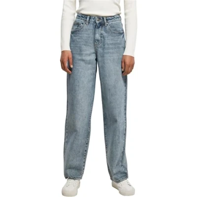 Abbildung von Urban Classics Flared Jeans, Damen, Größe: 29, Tinted light blue washed
