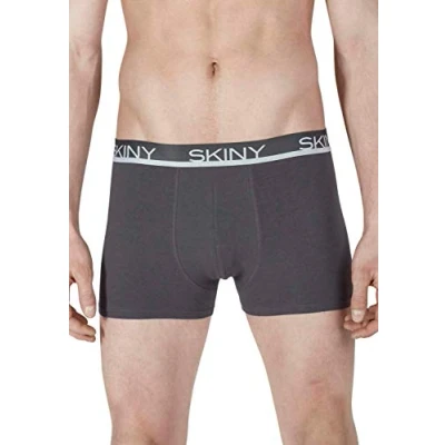 Abbildung von Skiny NEW 3ERPACK Panties grey/blue/black, Herren, Größe: Large, Grey/blue/black