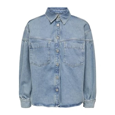 Abbildung von ONLY Jeansjacke, Damen, Größe: XS, Light blue denim