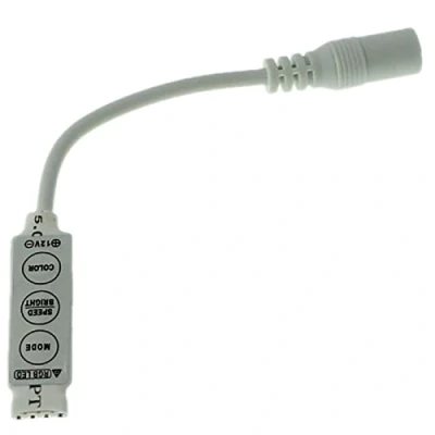 Abbildung von Mini RGB LED Controller 12V 72W RGB; 4 Pin offene Kabelenden