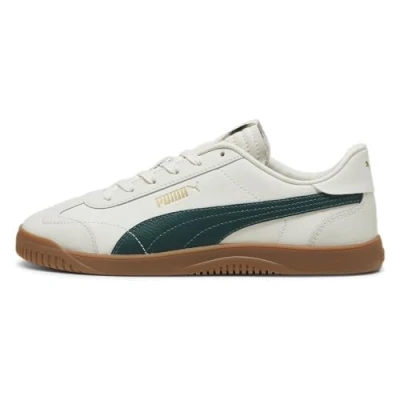 Abbildung von Puma CLUB 5V5 Unisex Sneaker low, Größe: 44.5, Vapor gray/dark myrtle/gold Leder und lederimitat