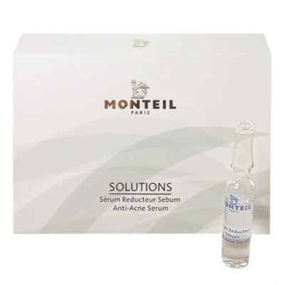 Abbildung von Monteil Paris SOLUTIONS ANTI ACNE SERUM 3 x 2ml tiefenwirksame Ampullen gegen unreine Haut