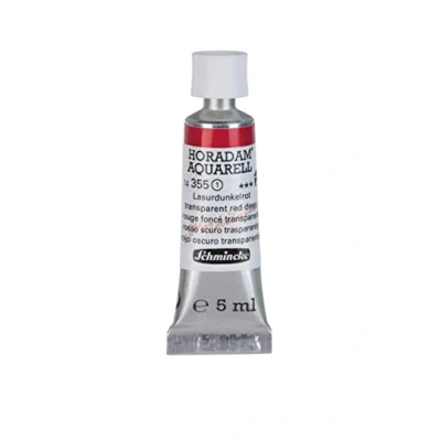Abbildung von Schmincke HORADAM® AQUARELL feinste Künstler Aquarellfarben, Lasurdunkelrot 5 ml