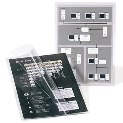 Abbildung von 3L Laminierfolientaschen A6 selbstklebend 117 x 160 mm 50 Stück