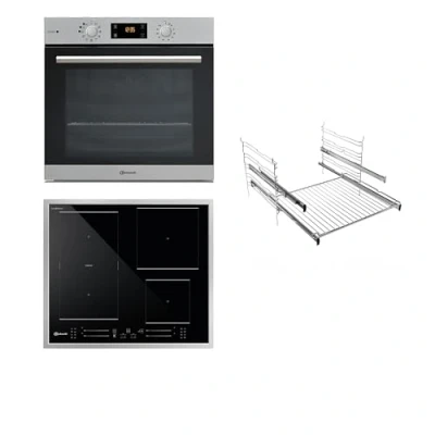 Abbildung von Bauknecht BAKO STEAM PROTECT/Einbau Backofen Kochfeld Kombination/Backofen (60 cm)/EEK A+/Gentle Steam/Multi Level Kochen/Maxi Cooking/Glaskeramik cm)/Clean Protect/1 FlexiDuo/MyMenu
