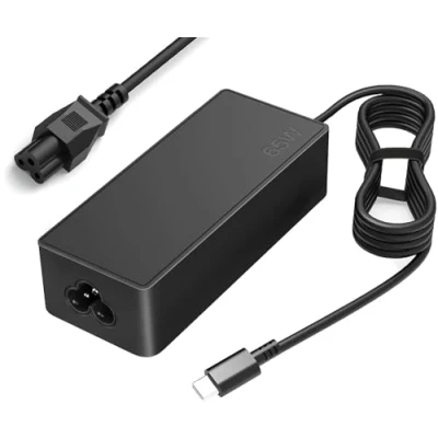 Abbildung von 65W Lenovo Ladegerät, USB C Netzteil Typ für ThinkPad T480 T480s T490 T580 T590 Yoga 720 730 910 920 C930 Tablet X1 Carbon Chromebook 100e 300e Laptop Charger