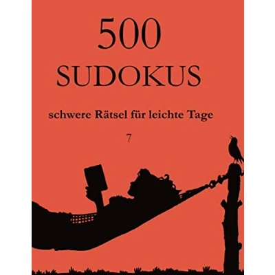 Abbildung von 500 Sudokus schwere Rätsel für leichte Tage 7