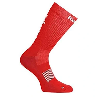 Abbildung von Kempa Herren Logo Classic Socken, Rot/Weiß, 31 35 EU