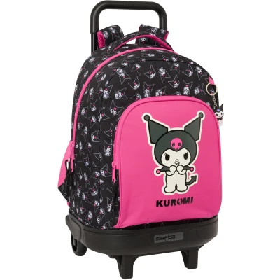 Abbildung von Hello Kitty Kuromi Kompakt Reisekoffer 33L, Rosa schwarz