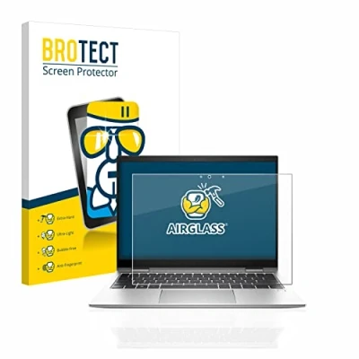 Abbildung von BROTECT Schutzglas für HP EliteBook x360 830 G9 Schutzfolie Panzer Folie Glas [Extrem Kratzfest 9H, Anti Fingerprint, Ultra Transparent]