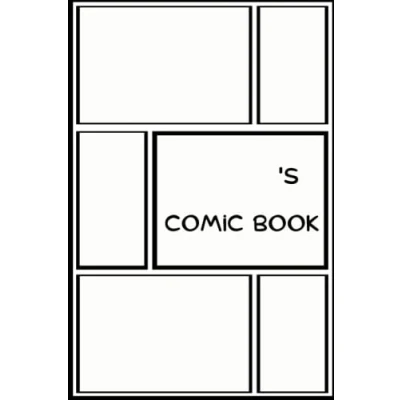 Abbildung von Blank Comic Book Create your own Comics on 120 pages