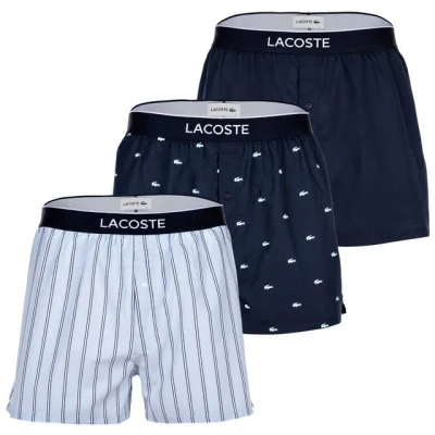 Abbildung von Lacoste Boxershorts Herren Web Boxershorts, 3er Pack Unterwäsche, (Packung, Pack)