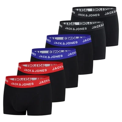 Abbildung von Jack &amp; Jones 6 PACK Panties, Herren, Größe: XL, Red