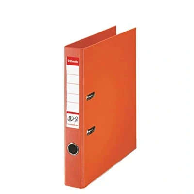 Abbildung von Esselte Ordner, A4, 10er Pack, 50 mm Rückenbreite, Kunststoff, orange, 811440