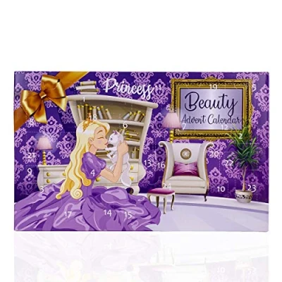 Abbildung von accentra Prinzessin Adventskalender Für Mädchen Mit 24 Make Up, Beauty, Kosmetik Und Schmuck Produkten Eine Abwechslungsreiche Stylische Adventszeit