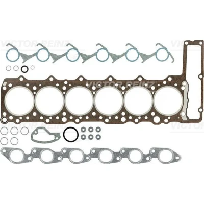 Abbildung von REINZ 02 27005 06 Dichtungssatz, Zylinderkopf ohne Ventilschaftabdichtung, Ventildeckeldichtung MERCEDES BENZ: W124 Limousine, E Klasse Limousine