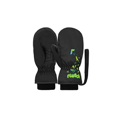 Abbildung von Reusch Fingerhandschuh für Kinder, Größe: 3, Black