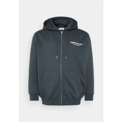 Abbildung von Jack &amp; Jones Herren Jorvesterbro Sweat Zip Hood Noos Pls, Forest River,6XL Große Größen