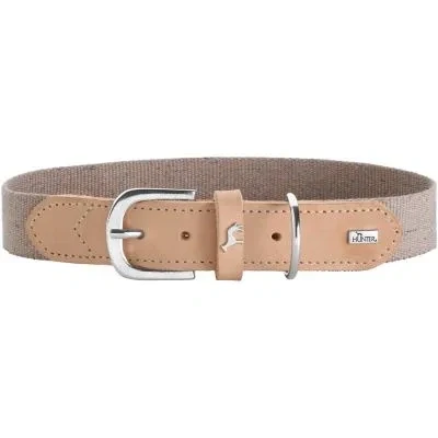 Abbildung von Halsband Trino S M (50), grau/natur Grau / Natur 50