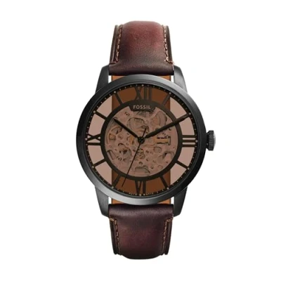 Abbildung von Fossil Uhr, Herren, Größe: One Size, Dark brown