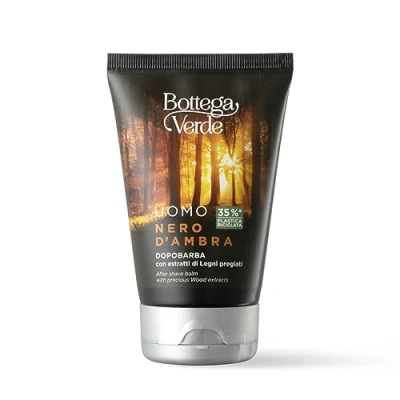 Abbildung von Bottega Verde Nero d&#039;Ambra Aftershave Balsam mit Extrakten aus Edelholz (75 ml)