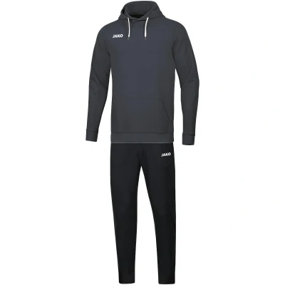 Abbildung von Jako Herren Jogginganzug Base mit Kapuzensweat, Anthrazit, XXL, M9465
