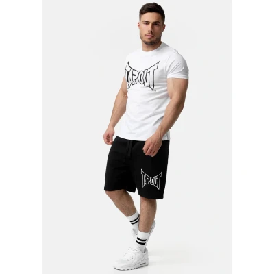 Abbildung von Tapout Normale Passform Lifestyle Basic Jogginghose, Herren, Größe: 3XL, Black white