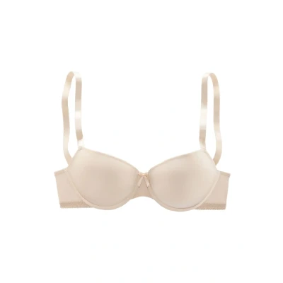 Abbildung von s.Oliver Damen Schalen BH mit glatten Cup und Spitzenbesatz