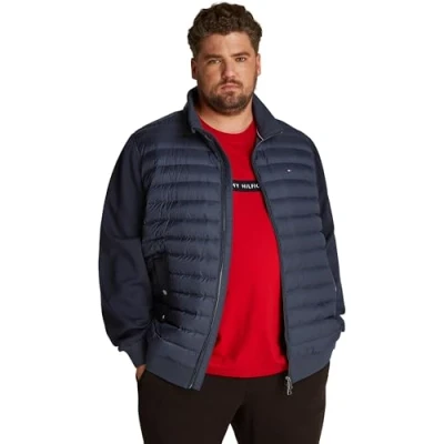 Abbildung von Tommy Hilfiger MIX Media Stand Sweatjacke, Herren, Größe: XXL, Desert sky