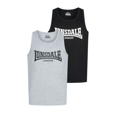 Abbildung von LONSDALE Herren Singlet normale Passform Doppelpack AVERHAM