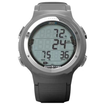 Abbildung von AQUALUNG Unisex Adult I200c Dekompressionstauchcomputer, Charcoal, Standard Size EU