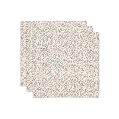 Abbildung von Jollein 535 851 67045 Mulltücher/Swaddle 3er Set Retro Flowers (70x70cm)