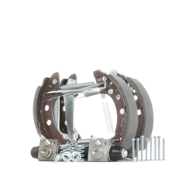Abbildung von RIDEX 3859B0020 Bremsensatz, Trommelbremse mit Zubehör, Radbremszylinder VOLKSWAGEN: Polo III Schrägheck, GOLF 2, Lupo / 3L, AUDI: A2, 80 B2
