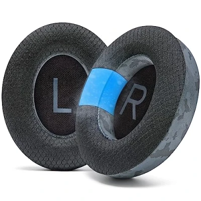 Abbildung von WC Freeze NC700 Kühlende Gel Ohrpolster für Bose Noise Cancelling 700 Kopfhörer Atmungsaktives Sportgewebe, kühlendes Gel, extra dick und länger kühl Black Camo
