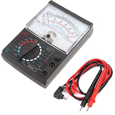 Abbildung von Analog Zeiger Multimeter Tester Voltmeter Amperemeter Ohmmeter AC DC Spannung Stromwiderstandsprüfung Digitales Instrument