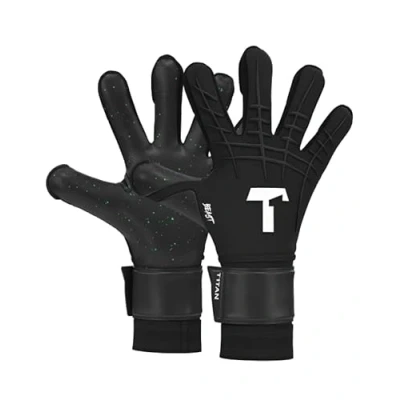 Abbildung von T1TAN Black Beast 3.0 (FP) Torwarthandschuhe mit Fingerschutz Fußballhandschuhe für Jugendliche &amp; Erwachsene, Unisex Größe 6
