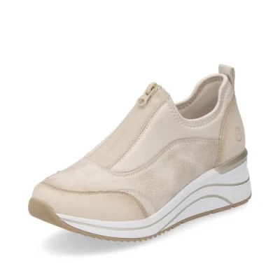 Abbildung von Remonte Slip On Sneaker, Freizeitschuh, Halbschuh, Slipper mit Wechselfußbett