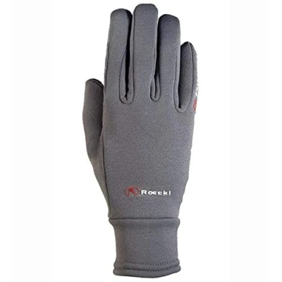 Abbildung von Roeckl Sports Reithandschuh Warwick, Freizeit Winter Handschuh, Anthrazit 8.5