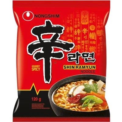 Abbildung von NONG SHIM Instantnudeln, Shin Ramyun, sehr scharf 6 x 120 g