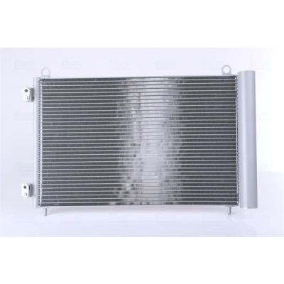 Abbildung von NISSENS 94837 Klimakondensator mit Trockner Aluminium 600 R 134a PEUGEOT: 206 Schrägheck, SW